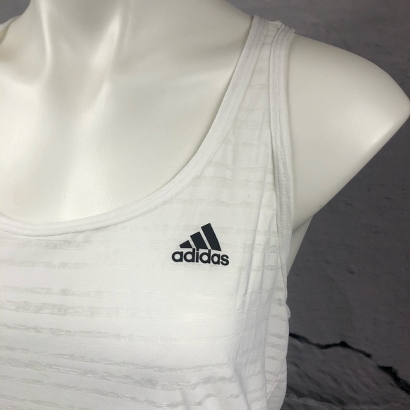 Adidas Performance Climalite white racer back tank - Picture 3 of 7